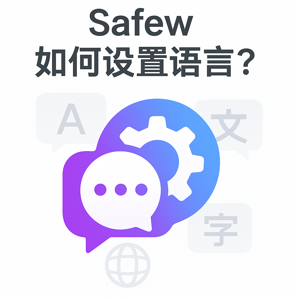 SafeW如何设置语言？文章封面图