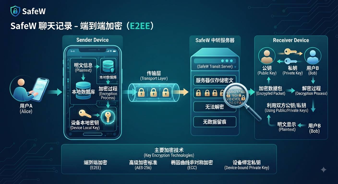 SafeW 的加密与存储机制 图
