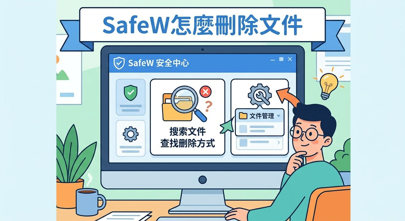 Safew怎么删除文件？