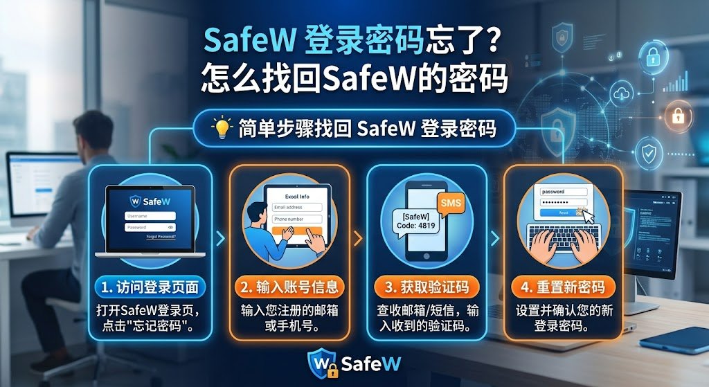 SafeW 登录密码忘了?怎么找回SafeW的密码 封面图